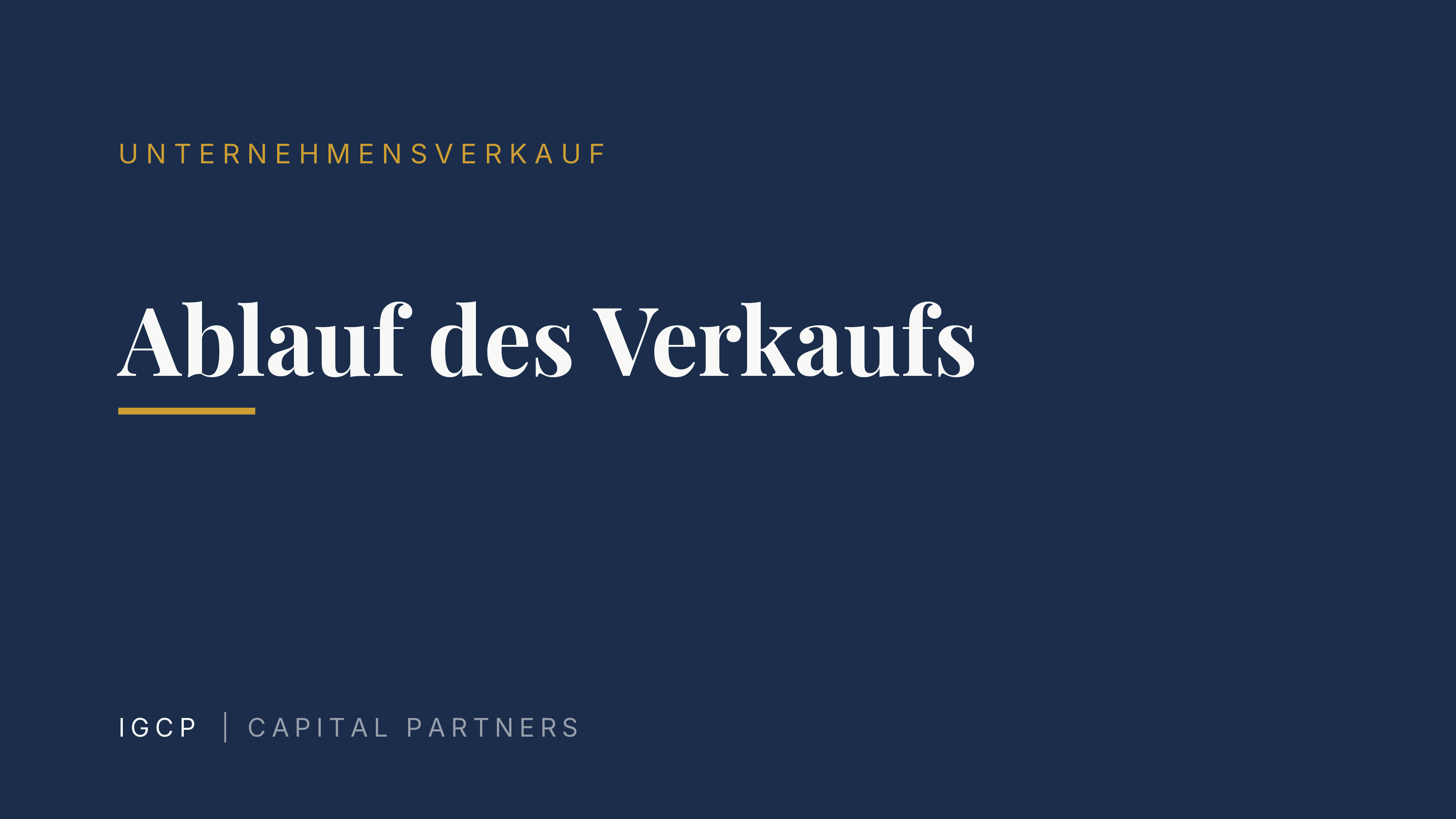 Der Ablauf eines Unternehmensverkaufs: von der Vorbereitung bis zum Closing
