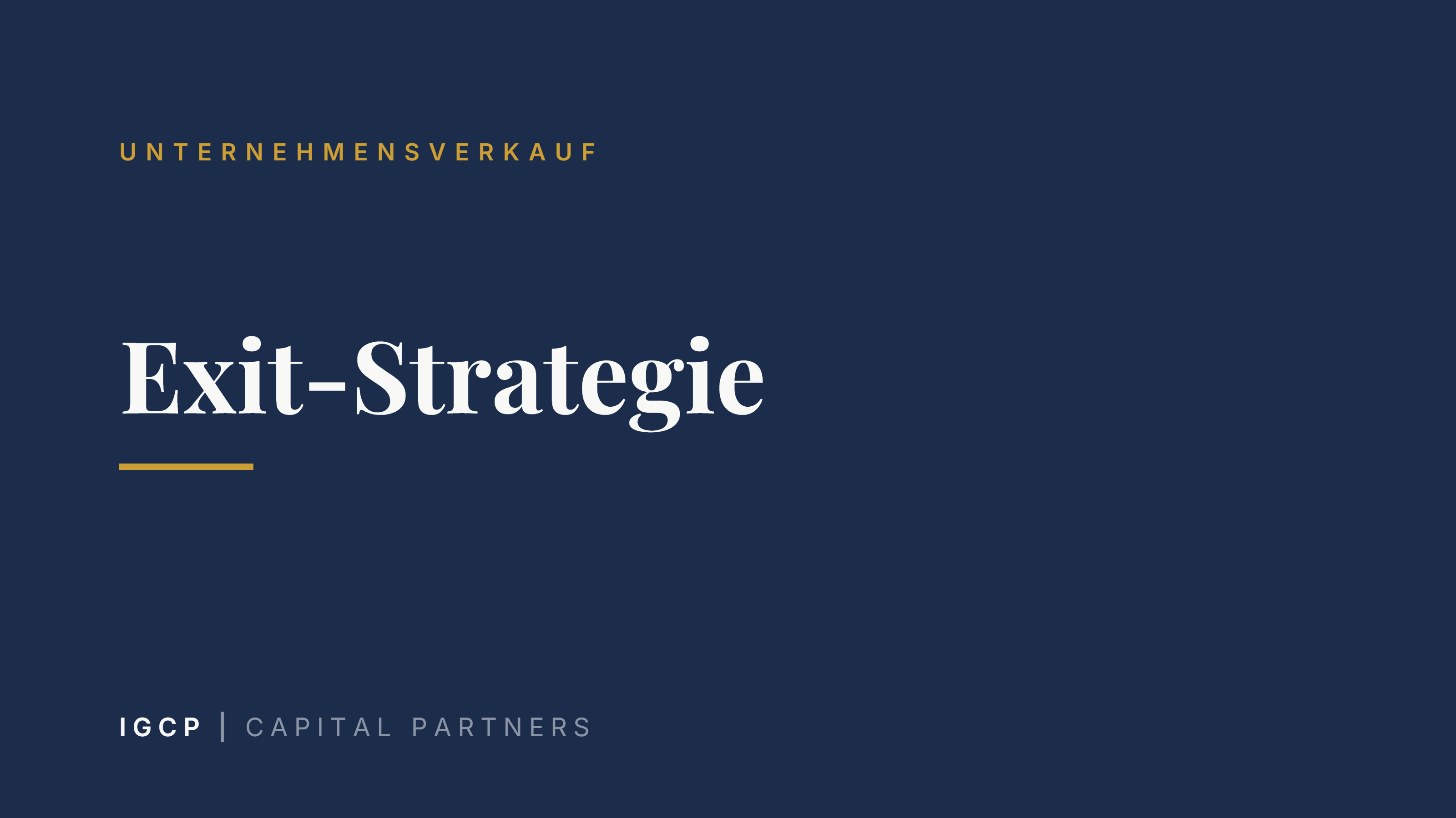 Exit-Strategie: Wie Inhaber und Gründer den Ausstieg vorbereiten