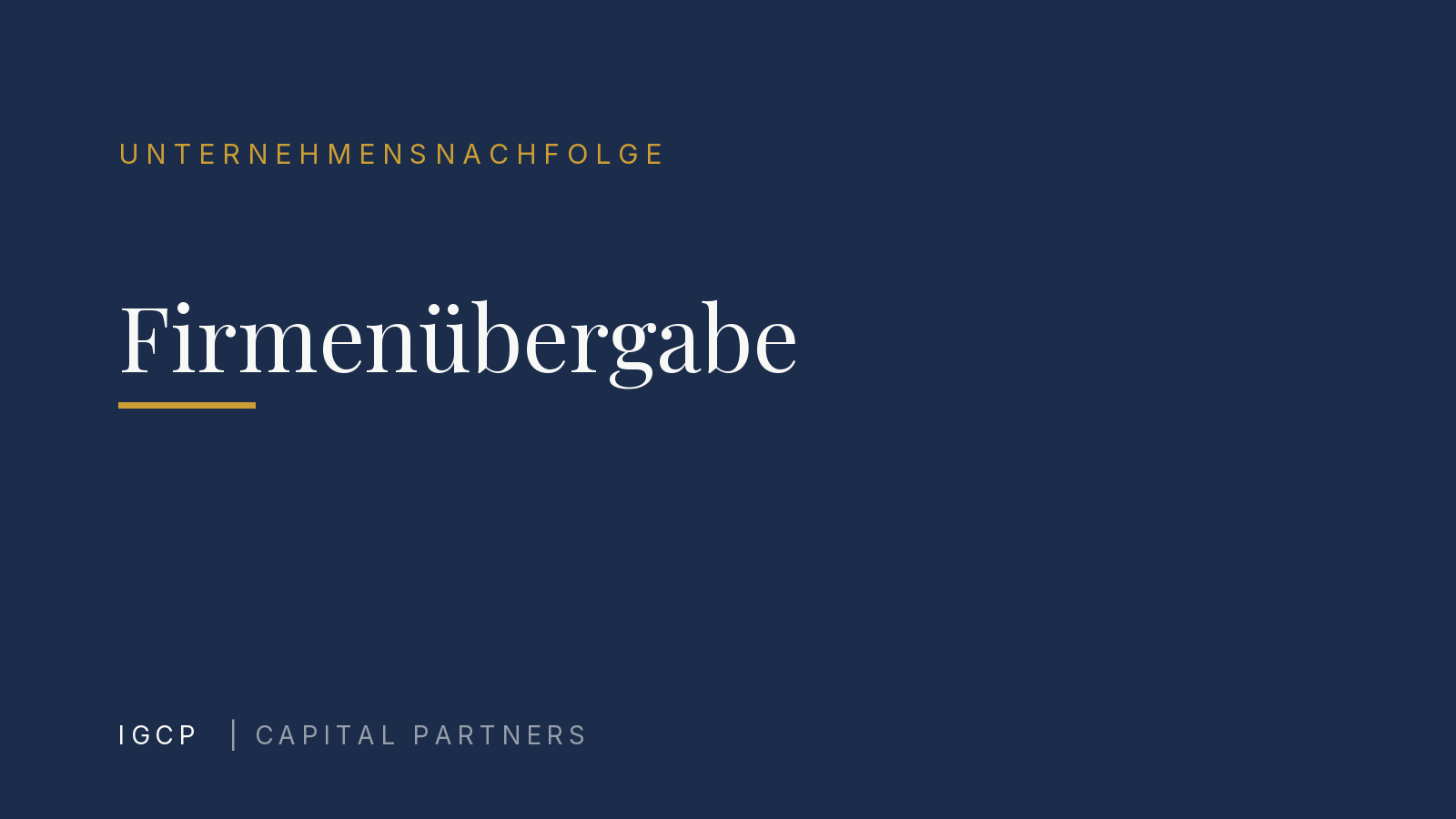 Firmenübergabe: an Familie, Mitarbeiter oder externe Nachfolger