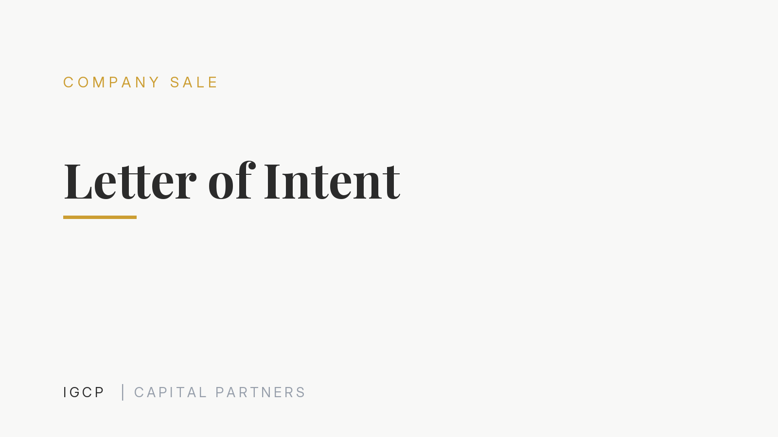 Letter of Intent (LOI): Meaning and What It Should Contain
