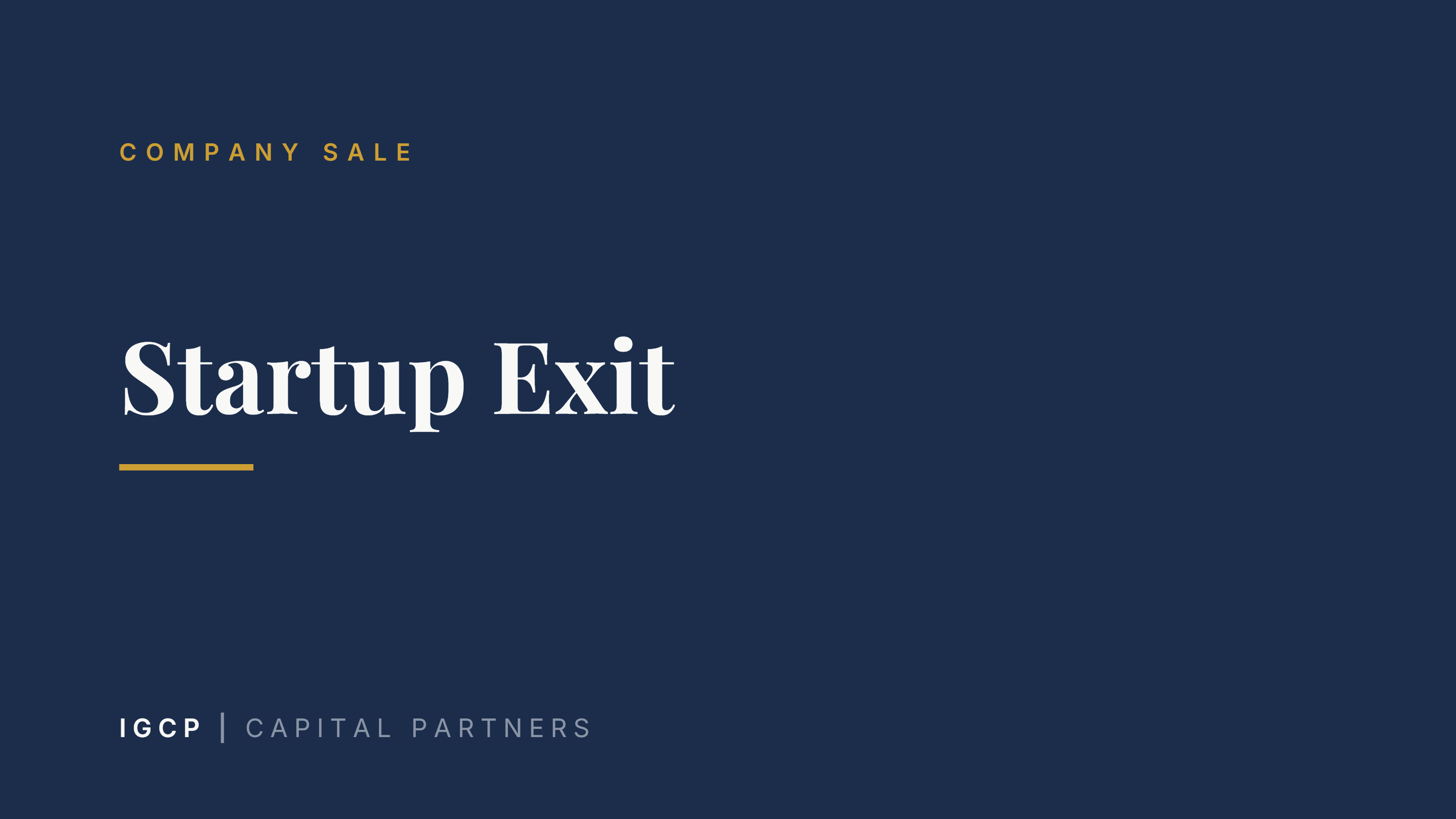 Startup Exit: When and How Founders Approach the Sale