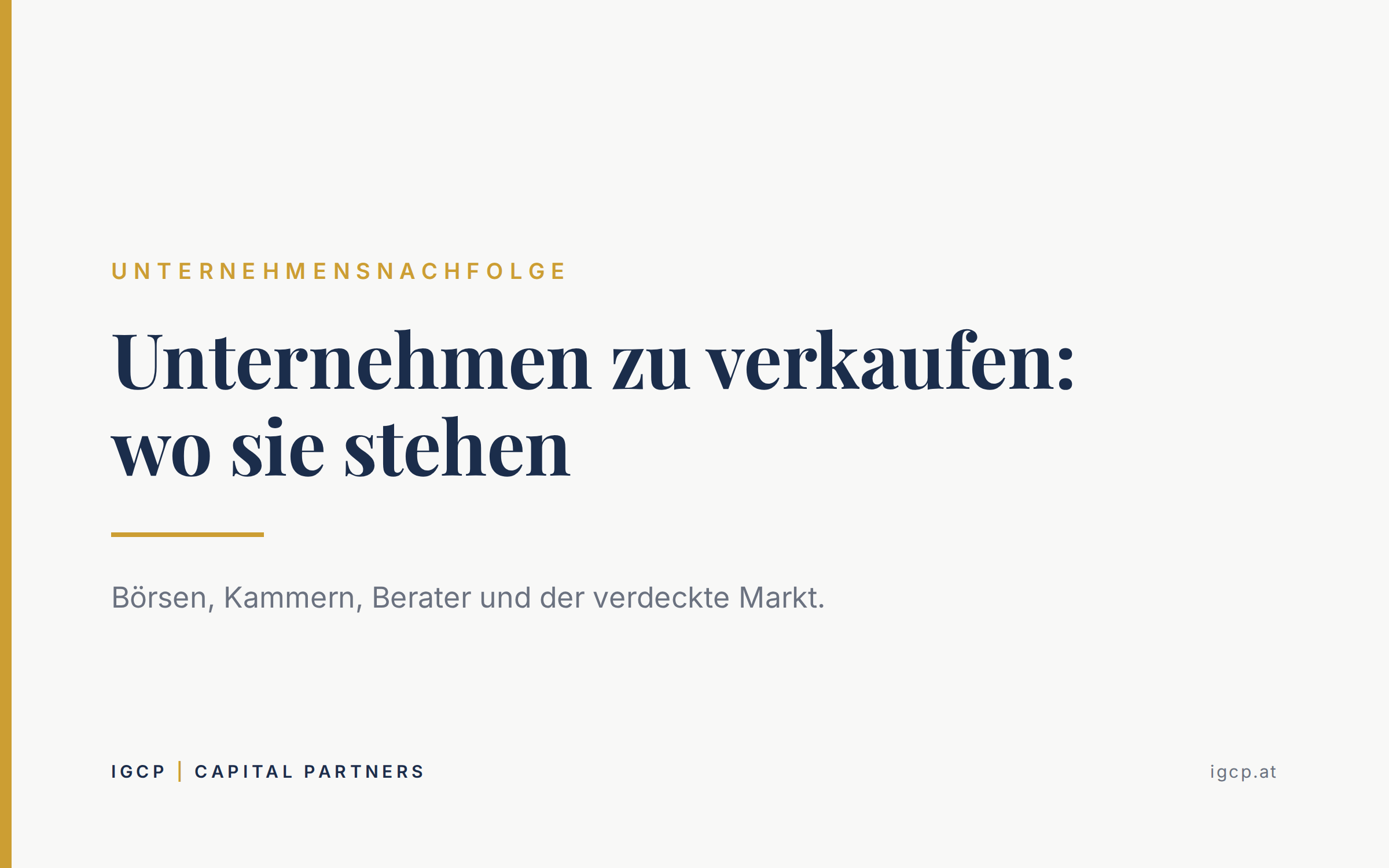 Titelbild zum Beitrag: Unternehmen zu verkaufen: Wo sie stehen, wie Sie sie finden