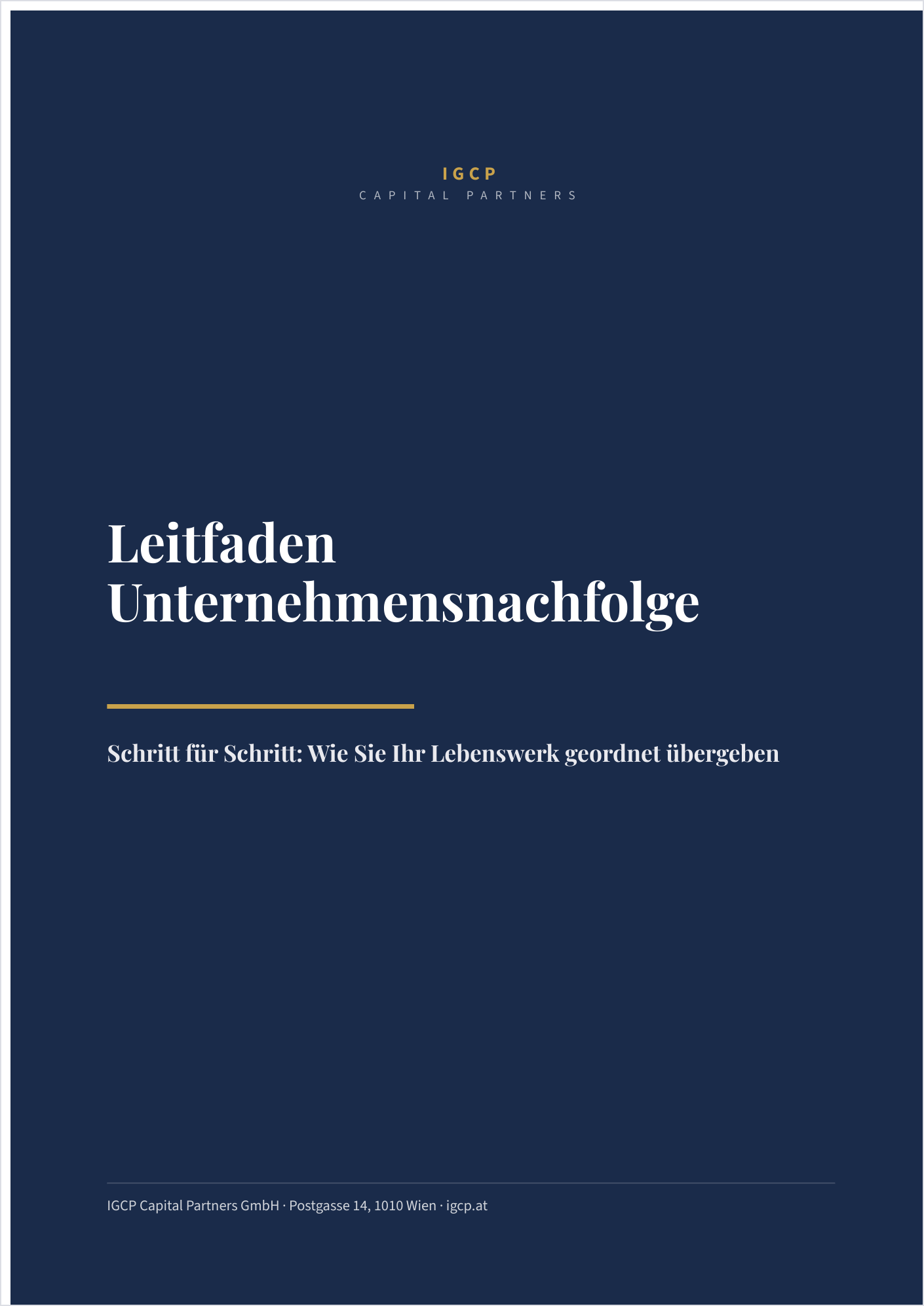 Cover Leitfaden Unternehmensnachfolge