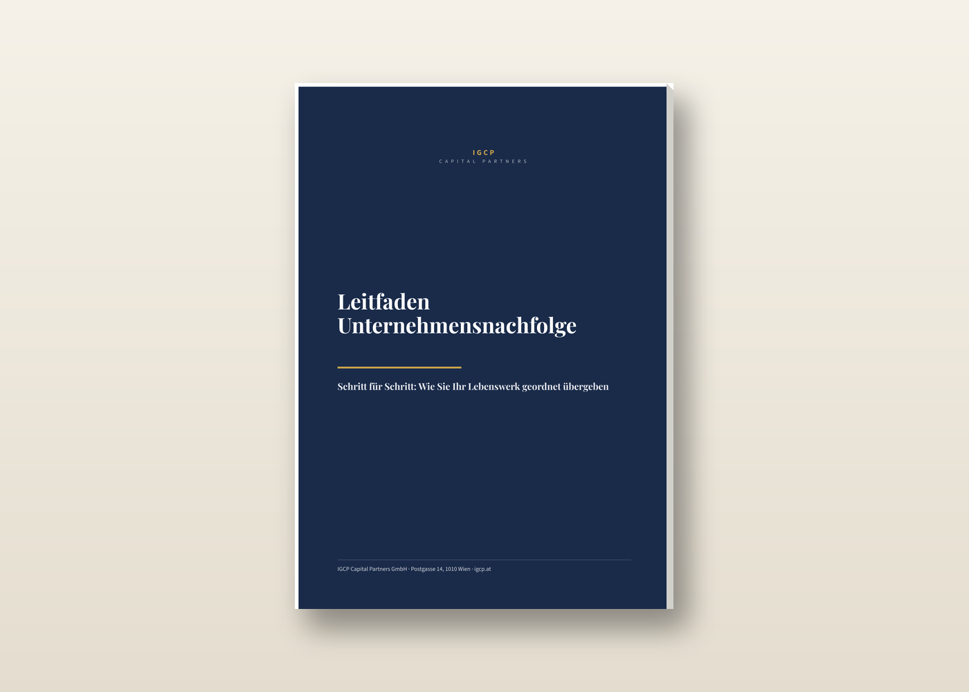 Leitfaden Unternehmensnachfolge — Produktbild