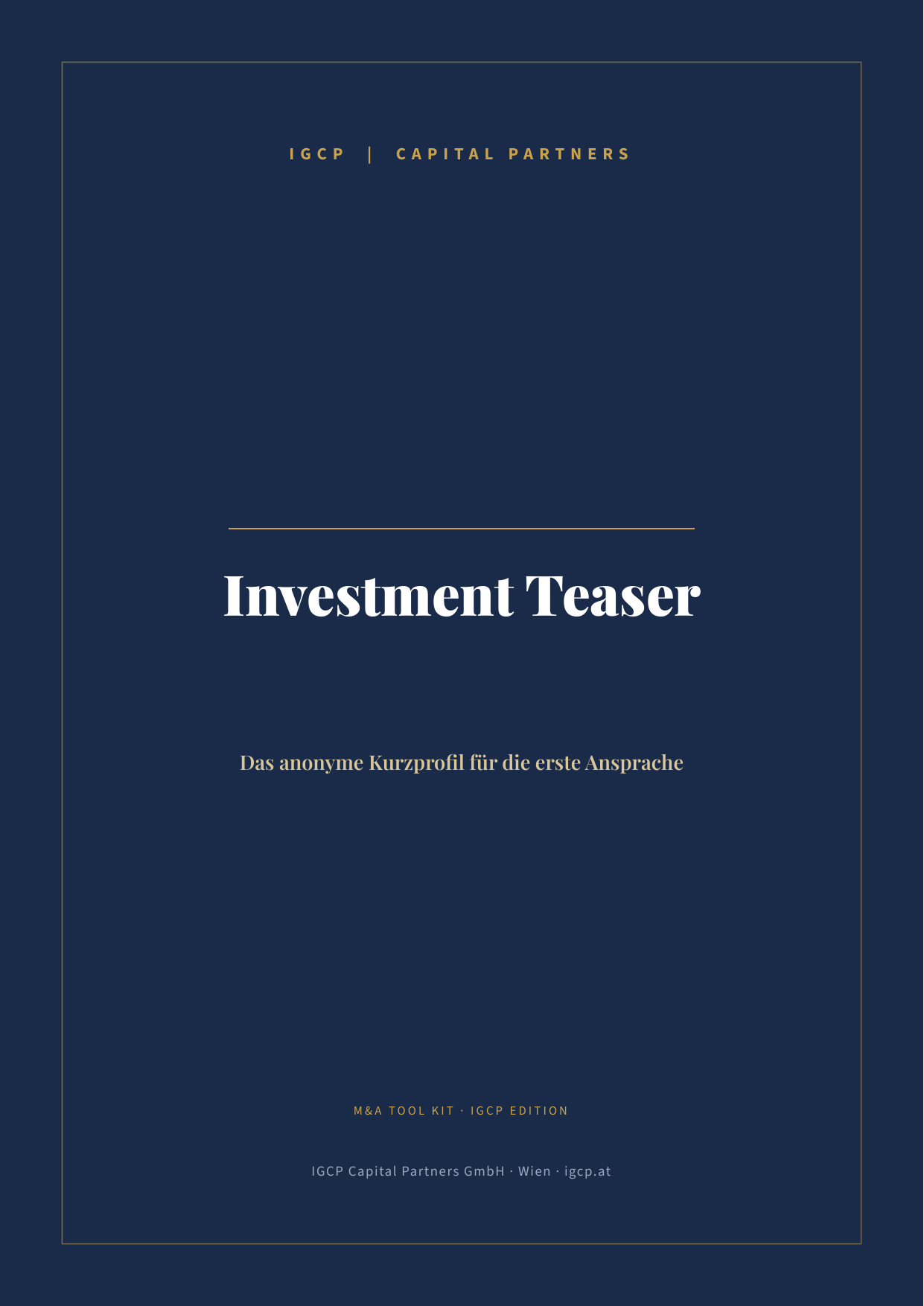 Cover Investment Teaser